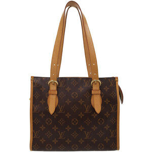 Louis Vuitton Monogram Leather Brown Popincourt Shoulder Bag